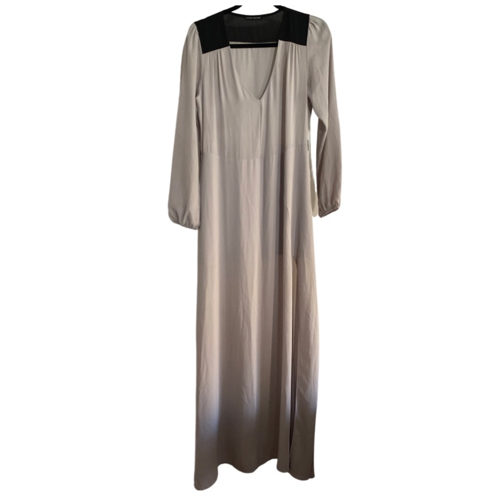 Donna Mizani Long Sleeve Maxi Dress With Slit - Picture 7 of 12